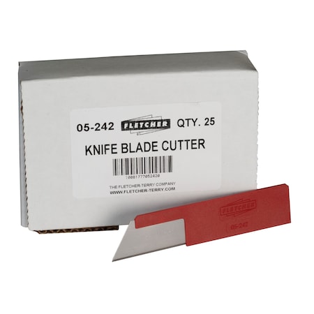 Fletcher-Terry Disposable Knife Blade Cutter, 25PK 62005242-AM